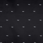 Black Minimalist Printed Viscose Satin - Ribes y Casals