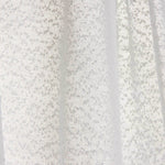 White Bouclé Lace-Effect Sheer - Ribes y Casals