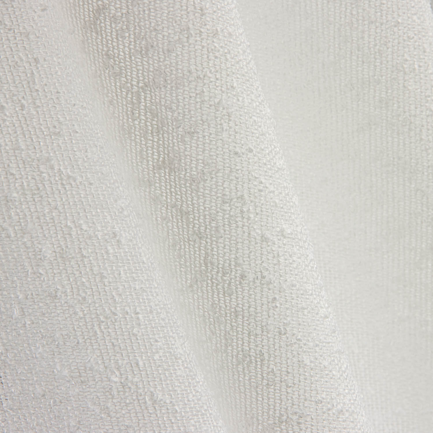 White Bouclé Lace-Effect Sheer - Ribes y Casals