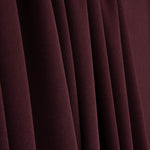 Plain Burgundy Crepe - Ribes y Casals