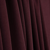 Plain Burgundy Crepe - Ribes y Casals