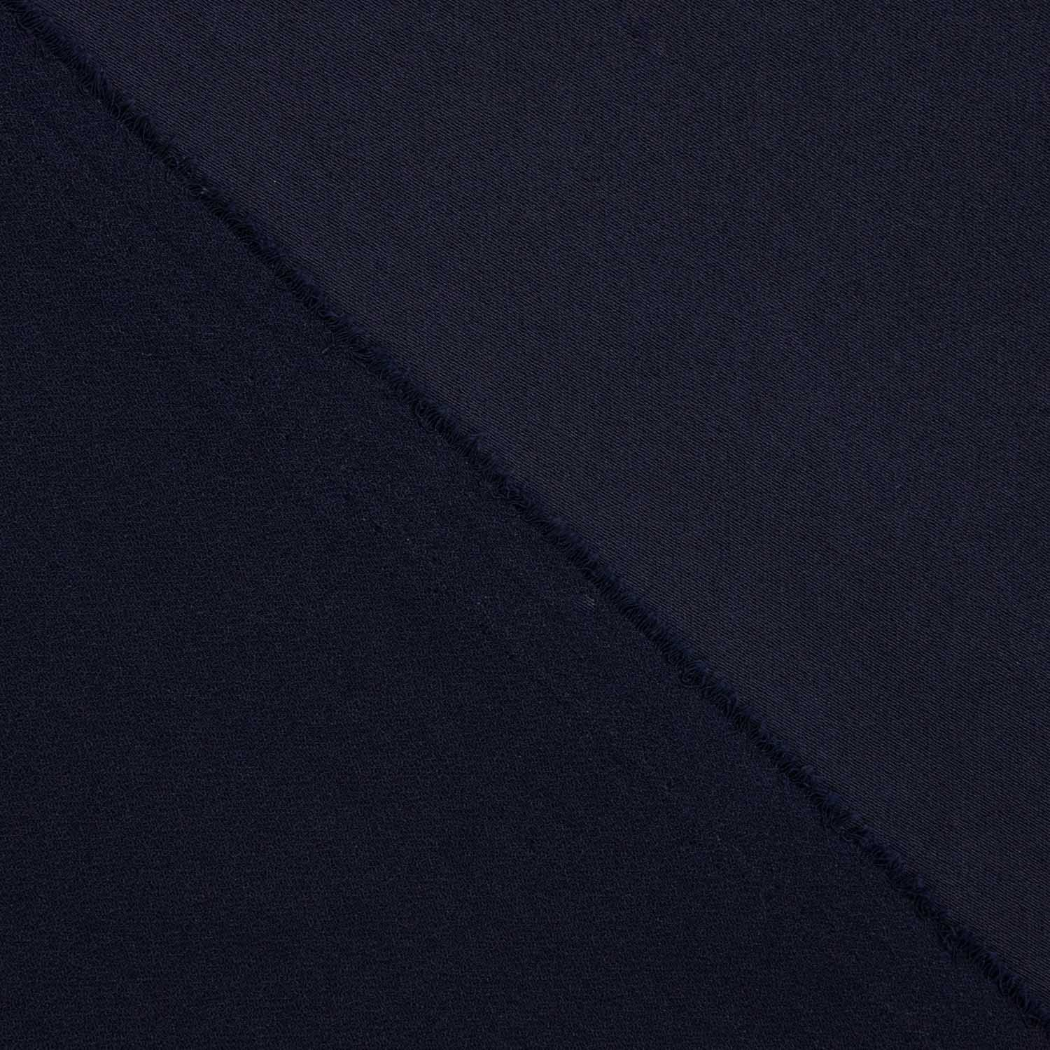 Plain Navy Blue Crepe - Ribes y Casals