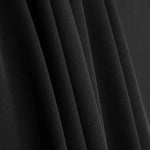 Plain Black Crepe - Ribes y Casals
