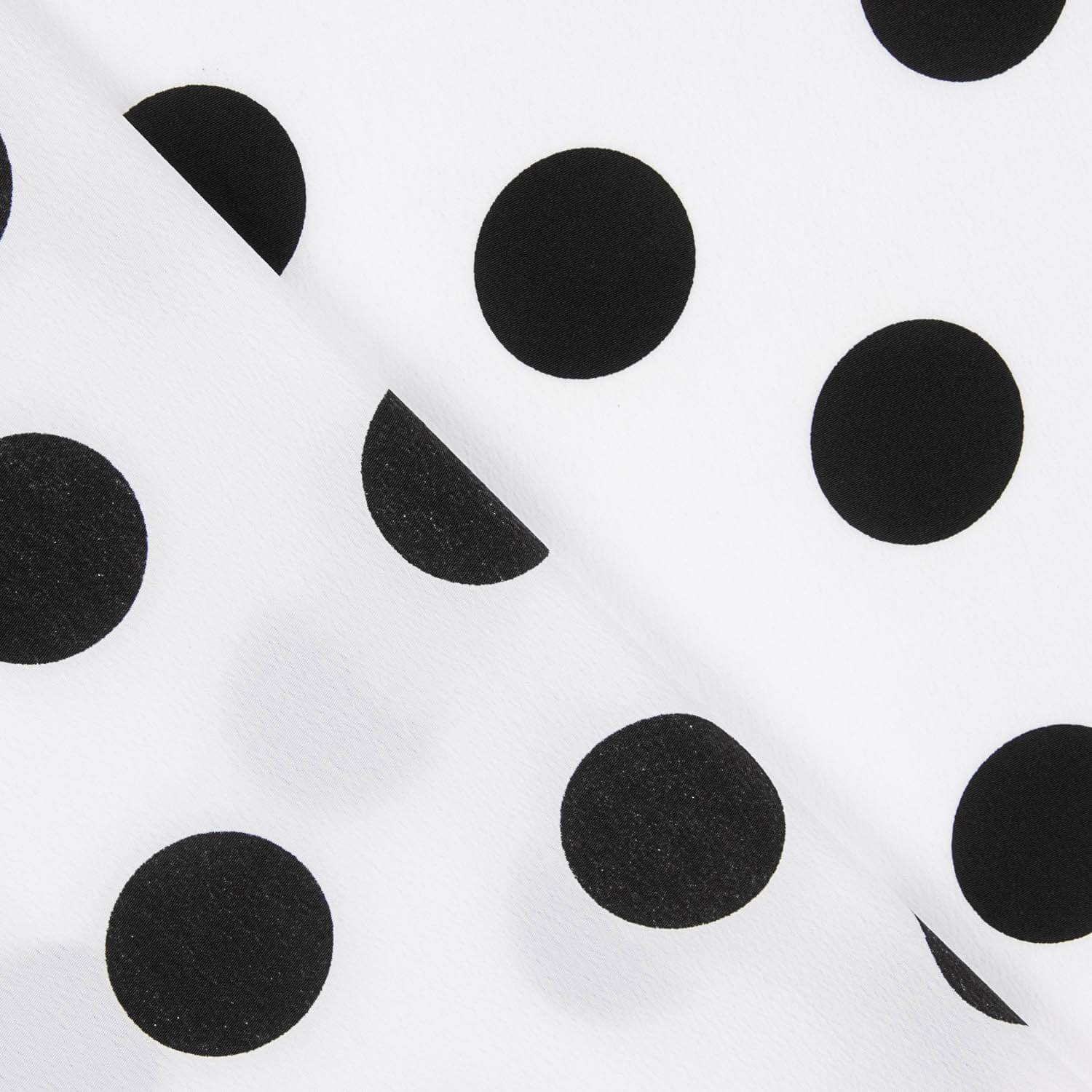 Crepe Black Dots 33mm White - Ribes y Casals