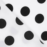 Koshibo Polka Dots 33mm White-Black - Ribes y Casals