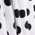 Crepe Black Dots 33mm White - Ribes y Casals