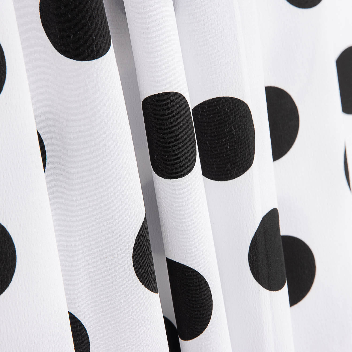 Crepe Black Dots 33mm White - Ribes y Casals