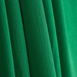 Emerald Green Textured Crepe - Ribes y Casals