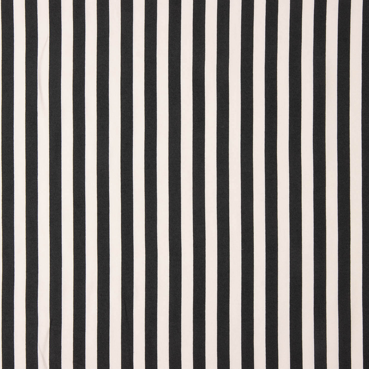 Fine Crepe, Black and Ecru Stripes - Ribes y Casals