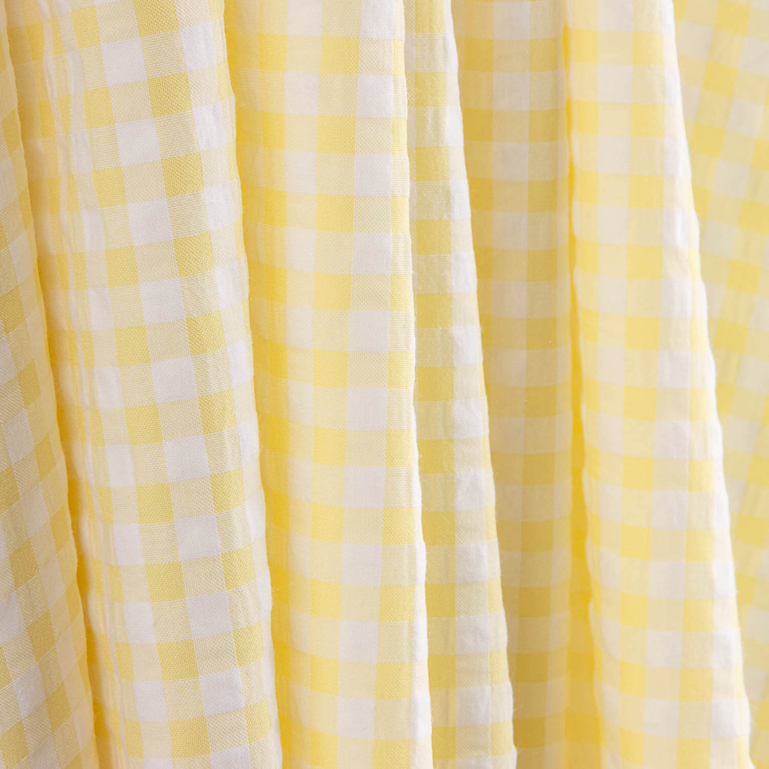 Yellow Checkered Seersucker - Ribes y Casals