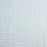 Turquoise Checkered Seersucker - Ribes y Casals