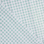 Turquoise Checkered Seersucker - Ribes y Casals