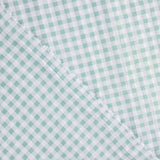 Turquoise Checkered Seersucker - Ribes y Casals