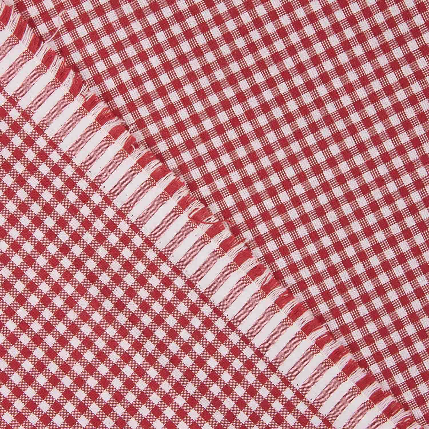 Gingham Basic Red Mini 20 - Ribes y Casals
