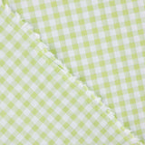 Light Green Checkered Seersucker - Ribes y Casals