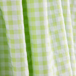 Light Green Checkered Seersucker - Ribes y Casals