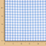 Large Light Blue Gingham Check 80 - Ribes y Casals