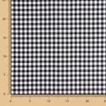 Gingham Basic Black Medium 60 - Ribes y Casals