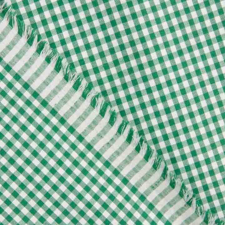 Gingham Basic Green Mini 20 - Ribes y Casals