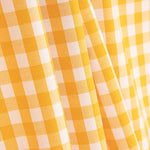 Large Yellow Gingham Check 80 - Ribes y Casals