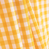 Large Yellow Gingham Check 80 - Ribes y Casals