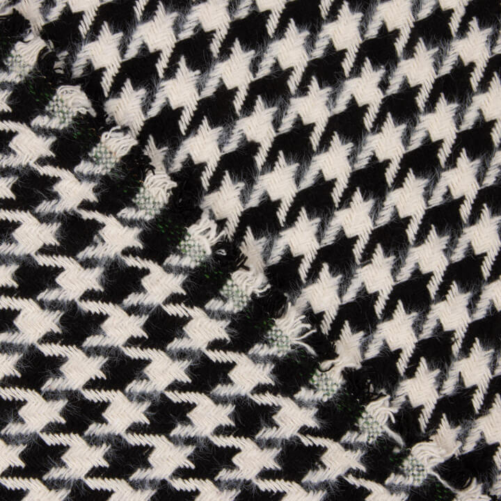 Chelsea Houndstooth Wool Tweed - Ribes y Casals