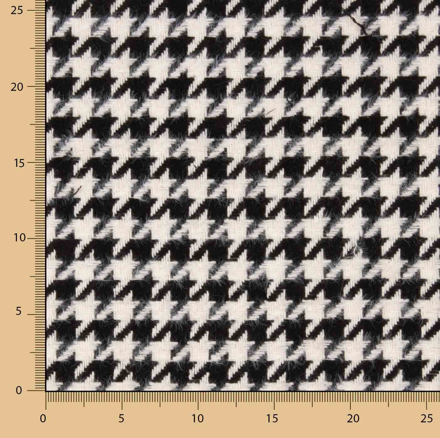 Chelsea Houndstooth Wool Tweed - Ribes y Casals