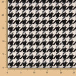 Chelsea Houndstooth Wool Tweed - Ribes y Casals