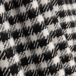 Black and White Oxford Cloth Wool Tweed - Ribes y Casals