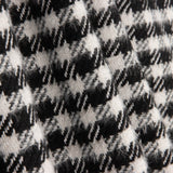 Black and White Oxford Cloth Wool Tweed - Ribes y Casals