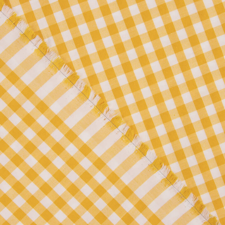 Medium Yellow Gingham Check 60 - Ribes y Casals