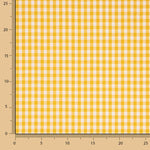 Medium Yellow Gingham Check 60 - Ribes y Casals