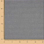 Gingham Basic Black Small 40 - Ribes y Casals