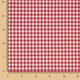 Gingham Basic Red Medium 60 - Ribes y Casals