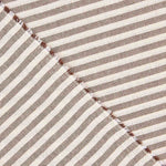 Rustic Culla Mini Stripe Brown Fabric - Ribes y Casals