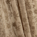 Devoré Beige-Toned Openwork on Chiffon - Ribes y Casals