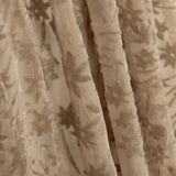 Devoré Beige-Toned Openwork on Chiffon - Ribes y Casals