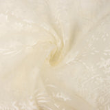 Devoré Unbleached Floral on Chiffon - Ribes y Casals