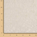 Devoré Unbleached Floral on Chiffon - Ribes y Casals