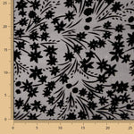 Devoré Floral Dentelle on Chiffon - Ribes y Casals