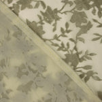 Devoré Floral Dentelle on Chiffon - Ribes y Casals