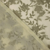Devoré Floral Dentelle on Chiffon - Ribes y Casals