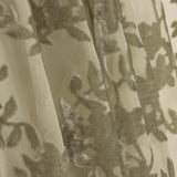 Devoré Floral Dentelle on Chiffon - Ribes y Casals