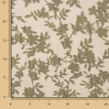 Devoré Floral Dentelle on Chiffon - Ribes y Casals