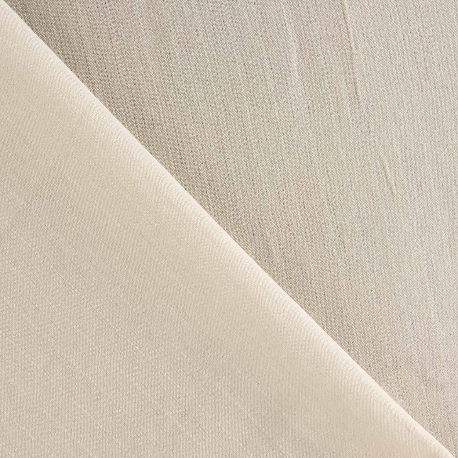 Raw Cotton Shirt with Tone-on-Tone Stripes - Ribes y Casals