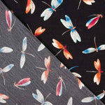 Printed Georgette with Dragonflies - Ribes y Casals