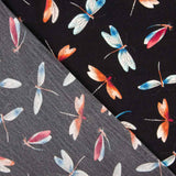 Printed Georgette with Dragonflies - Ribes y Casals