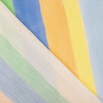 Multicoloured Stripes Printed Bambula Viscose, Cool - Ribes y Casals