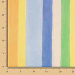 Multicoloured Stripes Printed Bambula Viscose, Cool - Ribes y Casals