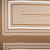 Café Latte Printed Polyester Satin - Ribes y Casals